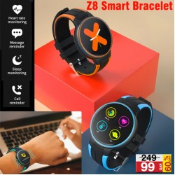 Lenosed Z8 Smart Bracelet Sport Wristband And Touchscreen With Waterproof, Heart Rate, Sleep Monitor, Z8